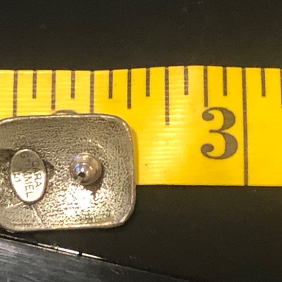 VTG 90s Cara Stimmel Hammered Silver Tone Chunky Dangling Bead Pierced Earrings - Picture 7 of 8